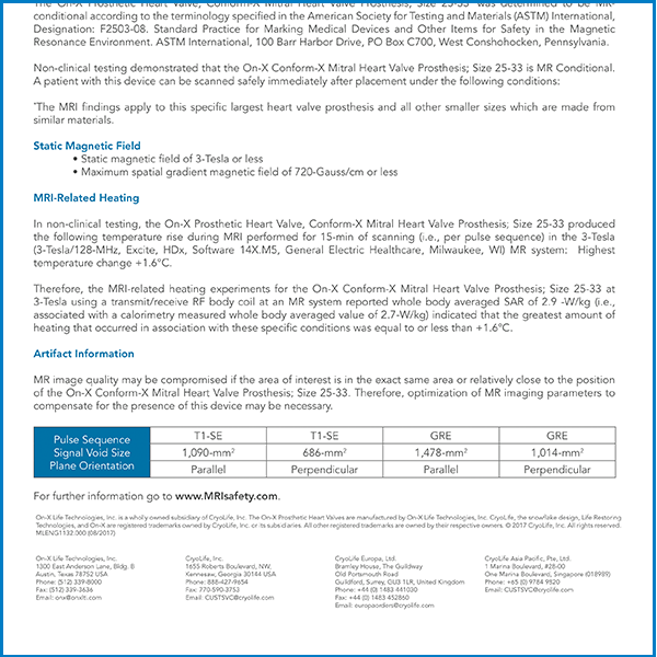 On-X MRI Info Letter - MLENG1132.000-Thumb-600_v3 On-X MRI Info Letter - MLENG1132.000-Thumb-600_v3